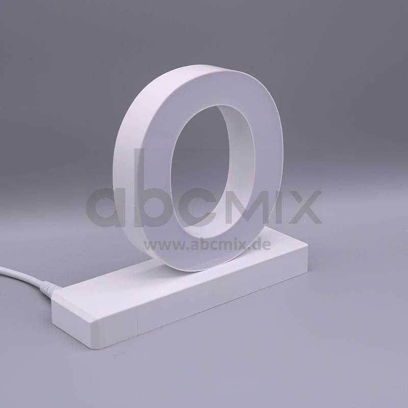LED Buchstabe Click O 125mm Arial 6500K weiß