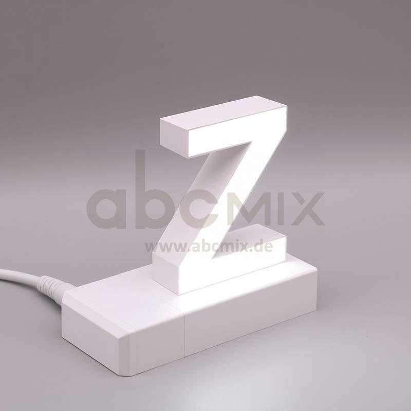 Leuchtbuchstabe EasyClick Z 75mm Arial 4000K weiß