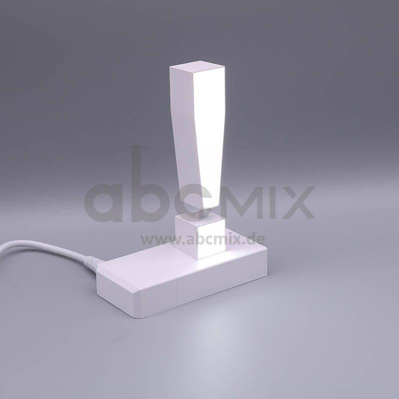LED Buchstabe Click ! Ausrufezeichen für 125mm Arial 6500K weiß