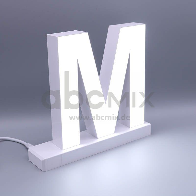 LED Buchstabe Click M 175mm Arial 6500K weiß