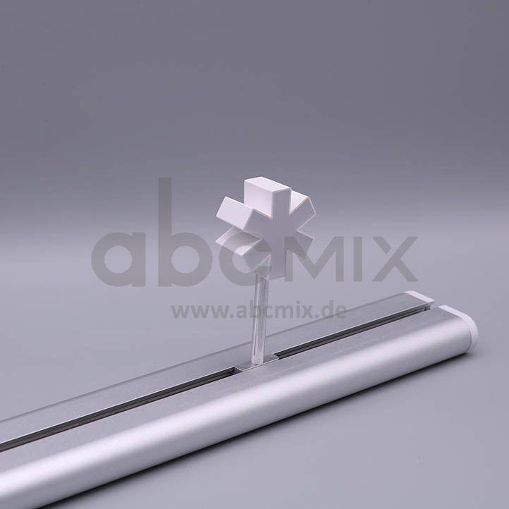 LED Buchstabe Slide * Sternchen für 100mm Arial 6500K weiß