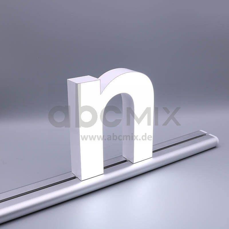 LED Buchstabe Slide n für 200mm Arial 6500K weiß