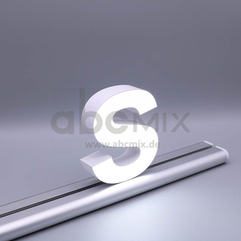 LED Buchstabe Slide s für 150mm Arial 6500K weiß