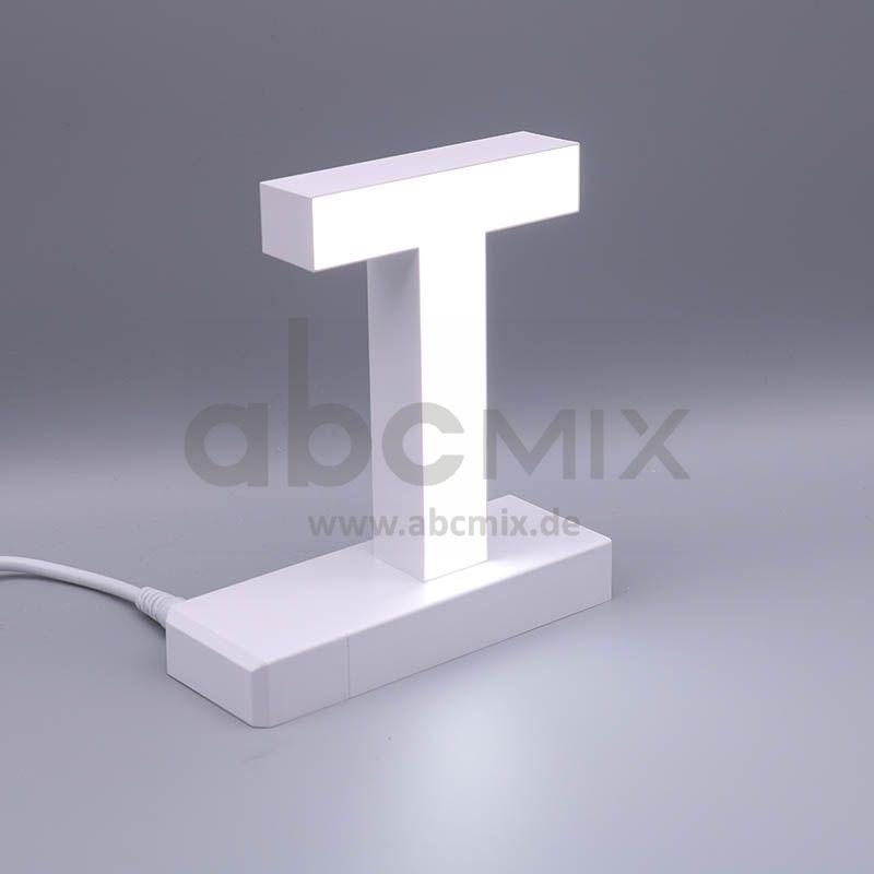 LED Buchstabe Click T 125mm Arial 6500K weiß