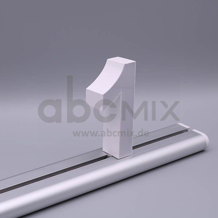 LED Buchstabe Slide 1 für 100mm Arial 6500K weiß