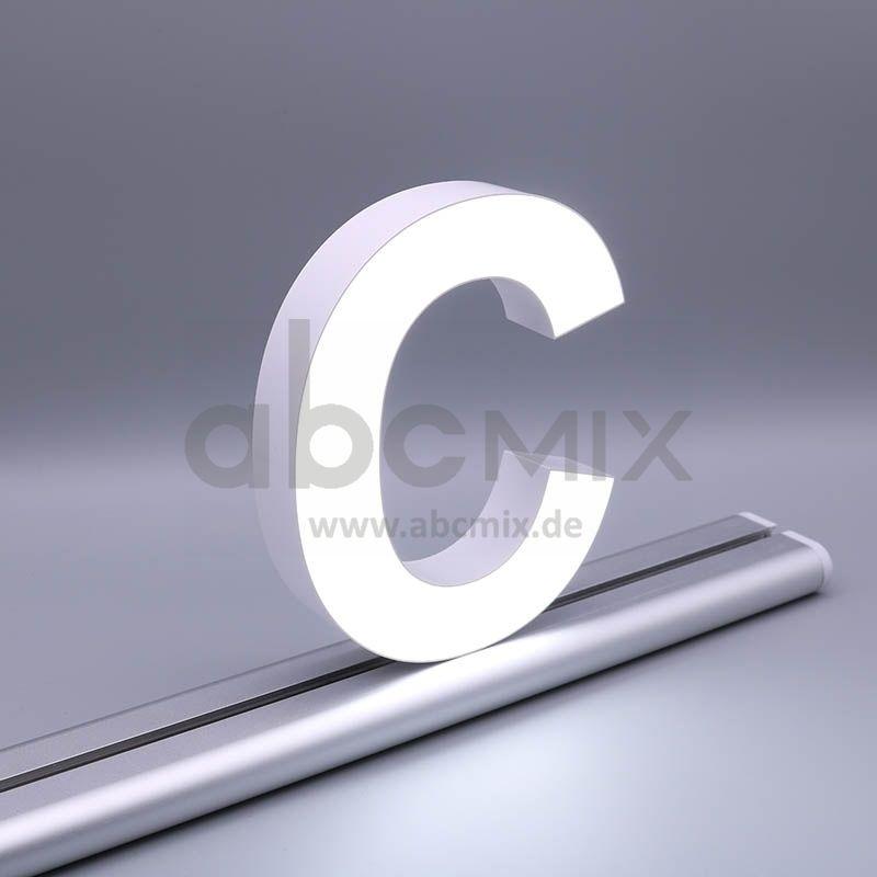 LED Buchstabe Slide C 150mm Arial 6500K weiß